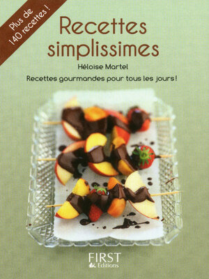 cover image of Recettes Simplissimes